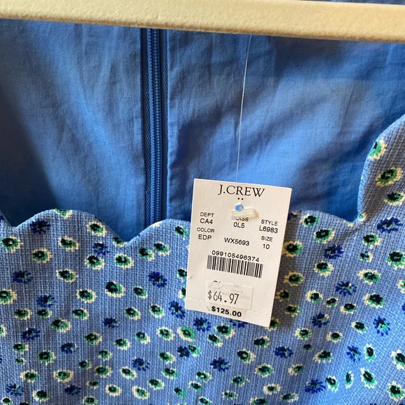 NEW- J CREW DRESS- SIZE 8 - Picture 6 of 10